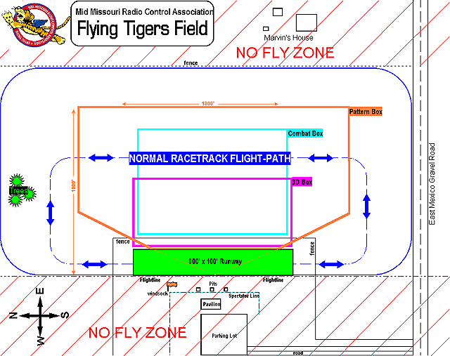 Map to the field