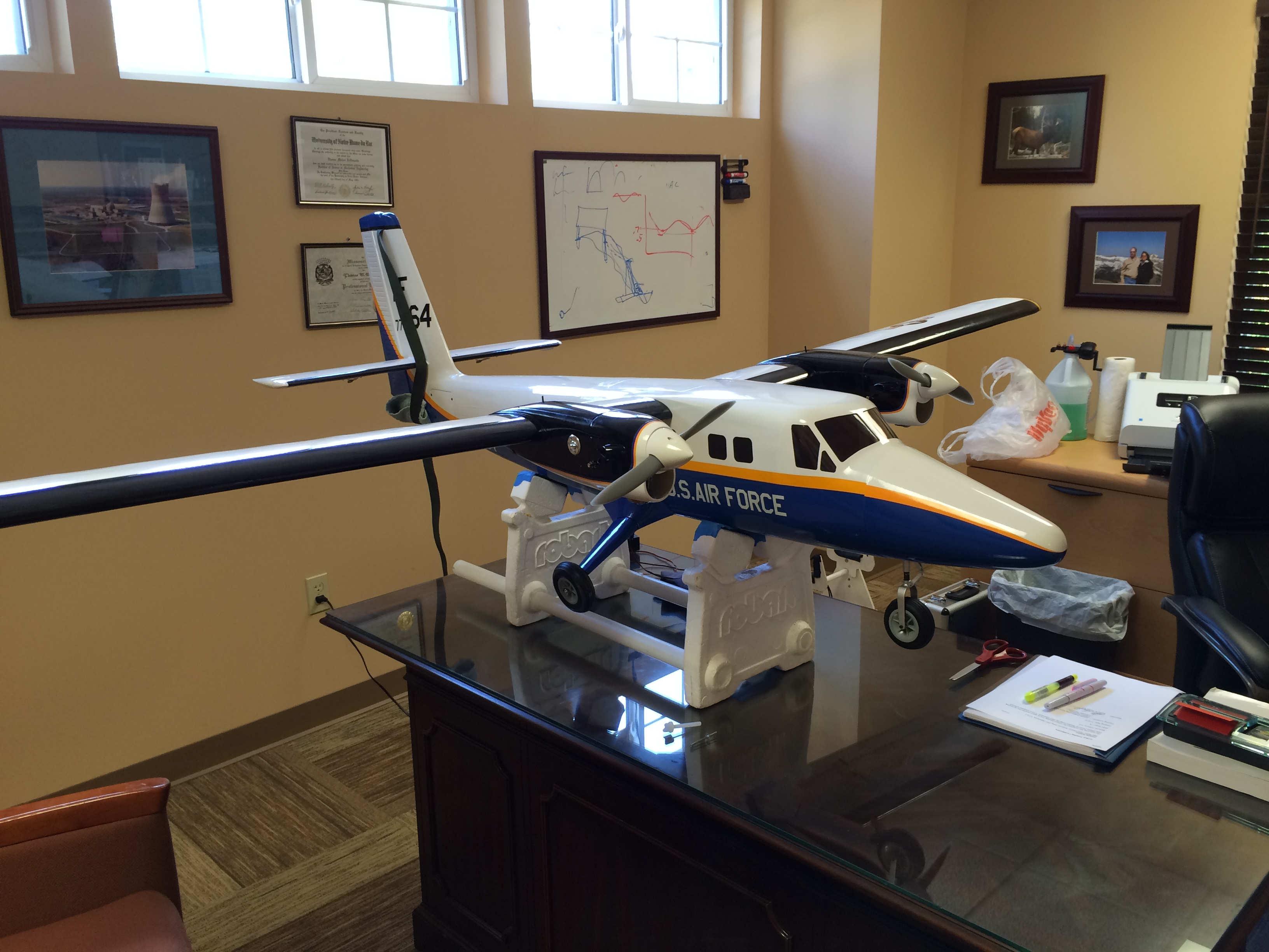 Hangar 9 twin shop otter